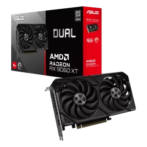 Asus Dual Radeon RX 9060 XT 16GB GDDR6 Graphics Card