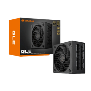 Cougar GLE 1200W Fully Modular Power Supply, 80 Plus Gold, PCIe 5.1 and ATX 3.1, Platinum Cybernetics, Black