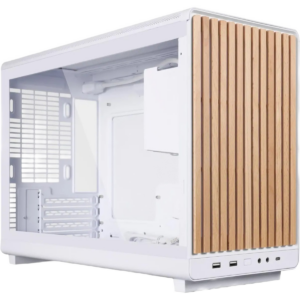Lian Li A3 26.3L Micro Form Factor Chassis - Wood Front & Side Tempered Glass Panel, Supports 360mm AIO-Modularity Design for M-ATX