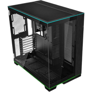 Lian Li O11D EVO RGB E-ATX Gaming Dual Chamber Case - ARGB Lighting Strips, Up to 420mm Radiator
