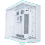 Lian Li O11D EVO RGB Mid-Tower E-ATX Gaming Case - White