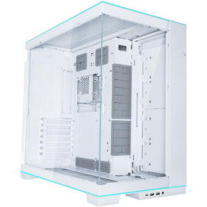 Lian Li O11D EVO RGB Mid-Tower E-ATX Gaming Case - White