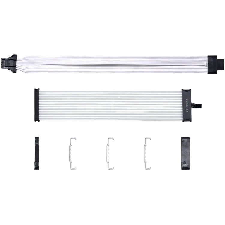 Lian Li Strimer Plus V2 12VHPWR to 12VHPWR 320mm Extension ARGB Cable, 12x Light Guide - Image 3