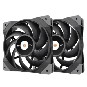 Thermaltake ToughFan 12 High Static Pressure 120mm Radiator Case Fan - 2 Fan Pack