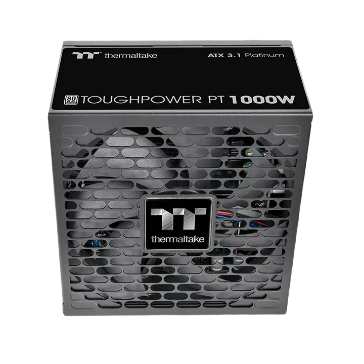 Thermaltake Toughpower PT 1000W 80 Plus Platinum Power Supply - ATX 3.1 600W 12V-2x6 Connector Included, Full Modular - Image 2