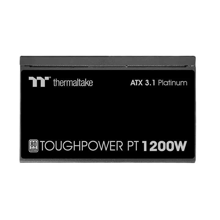 Thermaltake Toughpower PT 1200W 80 Plus Platinum Power Supply - ATX 3.1 600W 12V-2x6 Connector Included, Full Modular - Image 3