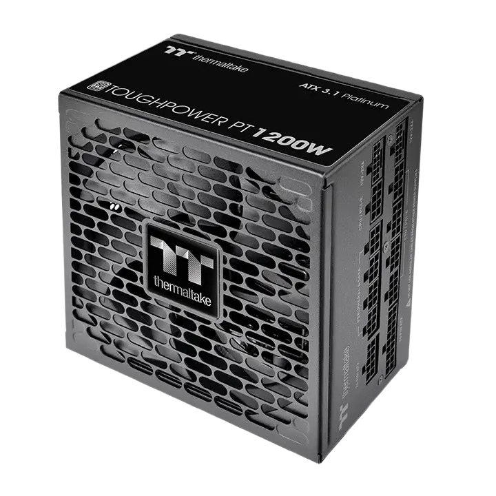 Thermaltake Toughpower PT 1200W 80 Plus Platinum Power Supply - ATX 3.1 600W 12V-2x6 Connector Included, Full Modular - Image 4