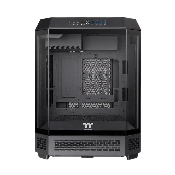 Thermaltake Tower 600 Black Mid-Tower ATX Case - 3 Tempered Glass Panels - Image 4
