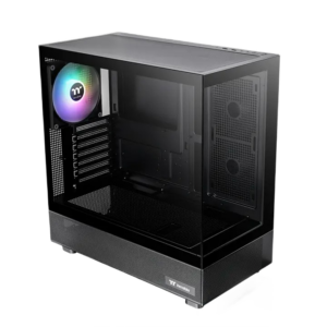 Thermaltake View 270 TG ARGB Black Mid Tower E-ATX PC Case - Preinstalled 1 x CT140 ARGB Fans
