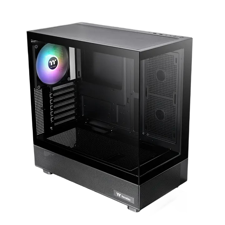 Thermaltake View 270 TG ARGB Black Mid Tower E-ATX PC Case - Preinstalled 1 x CT140 ARGB Fans