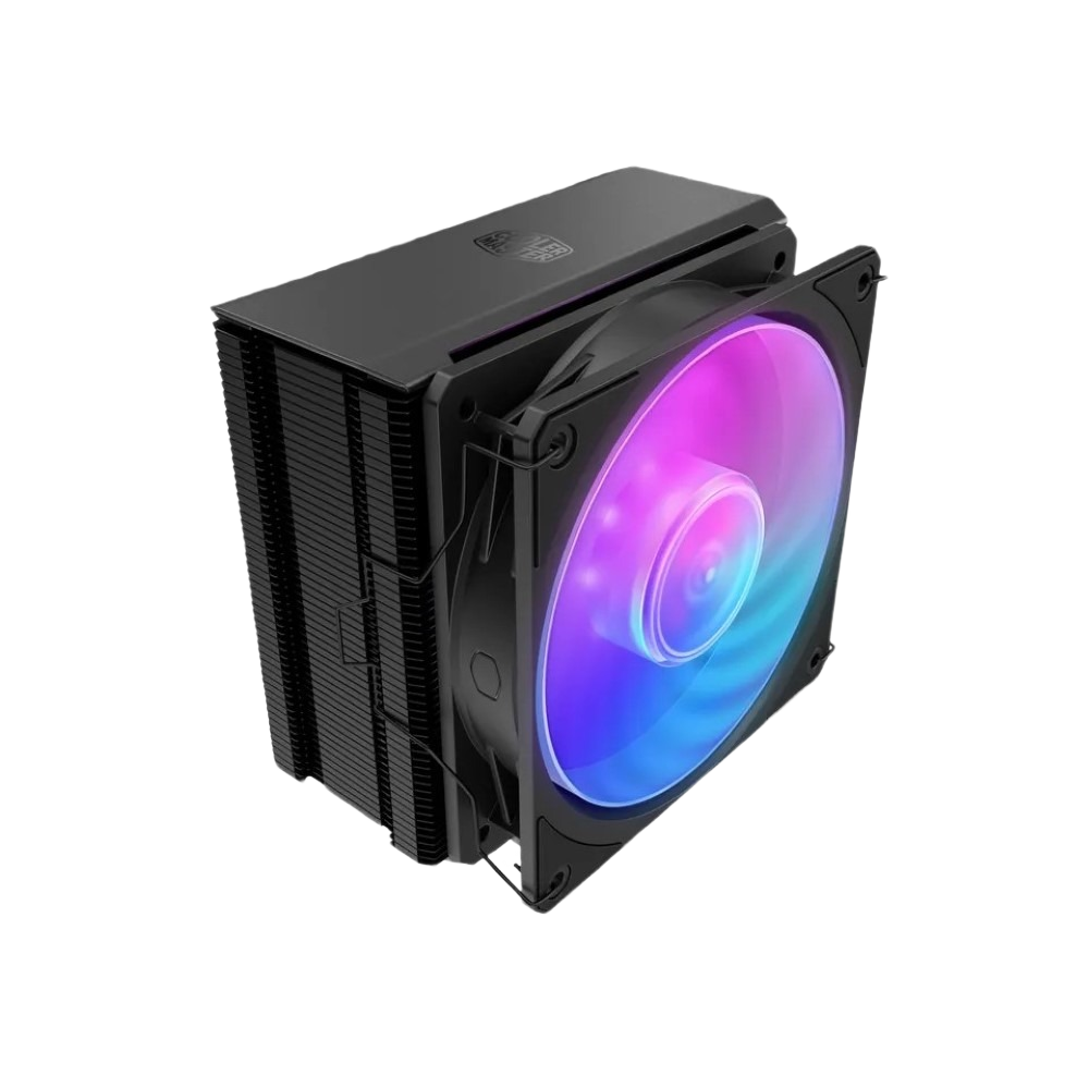 Cooler Master Hyper 212 3DHP Black ARGB CPU Air Cooler, 3DHP Heat Pipe Technology, - Image 2