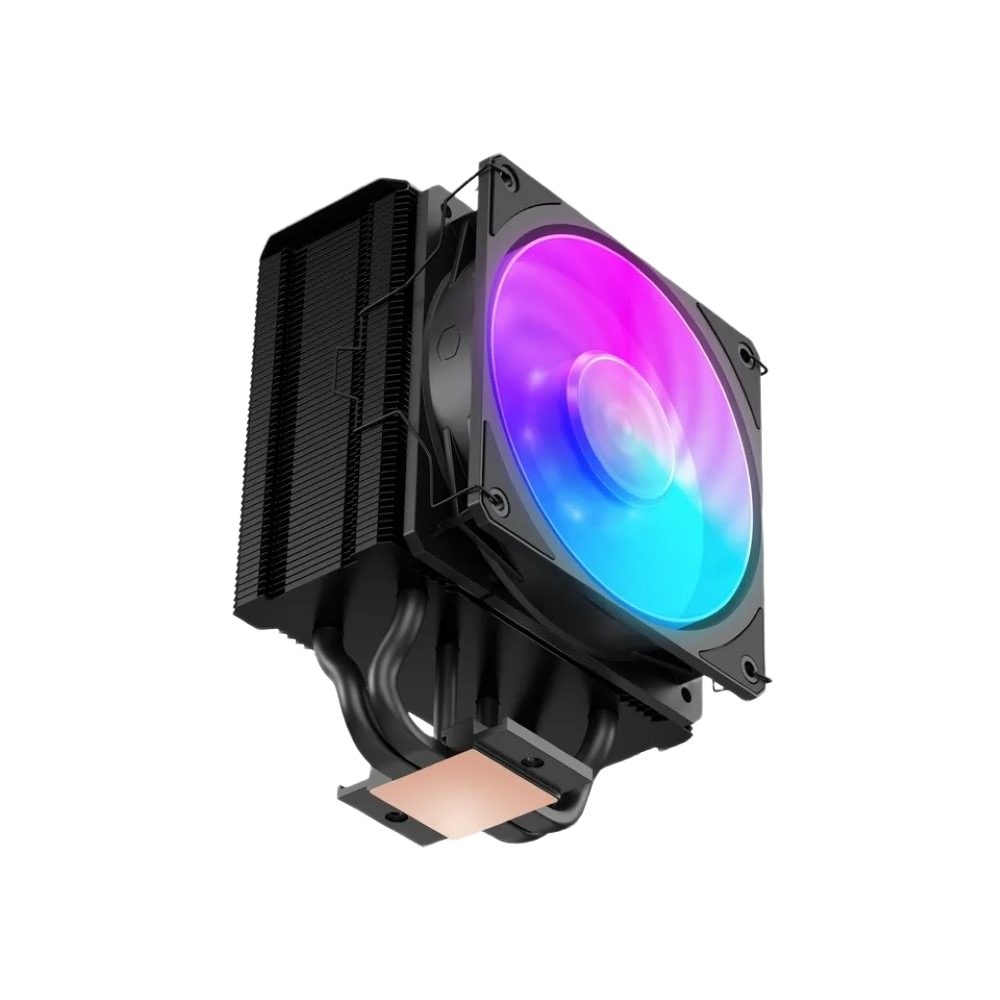 Cooler Master Hyper 212 3DHP Black ARGB CPU Air Cooler, 3DHP Heat Pipe Technology, - Image 3