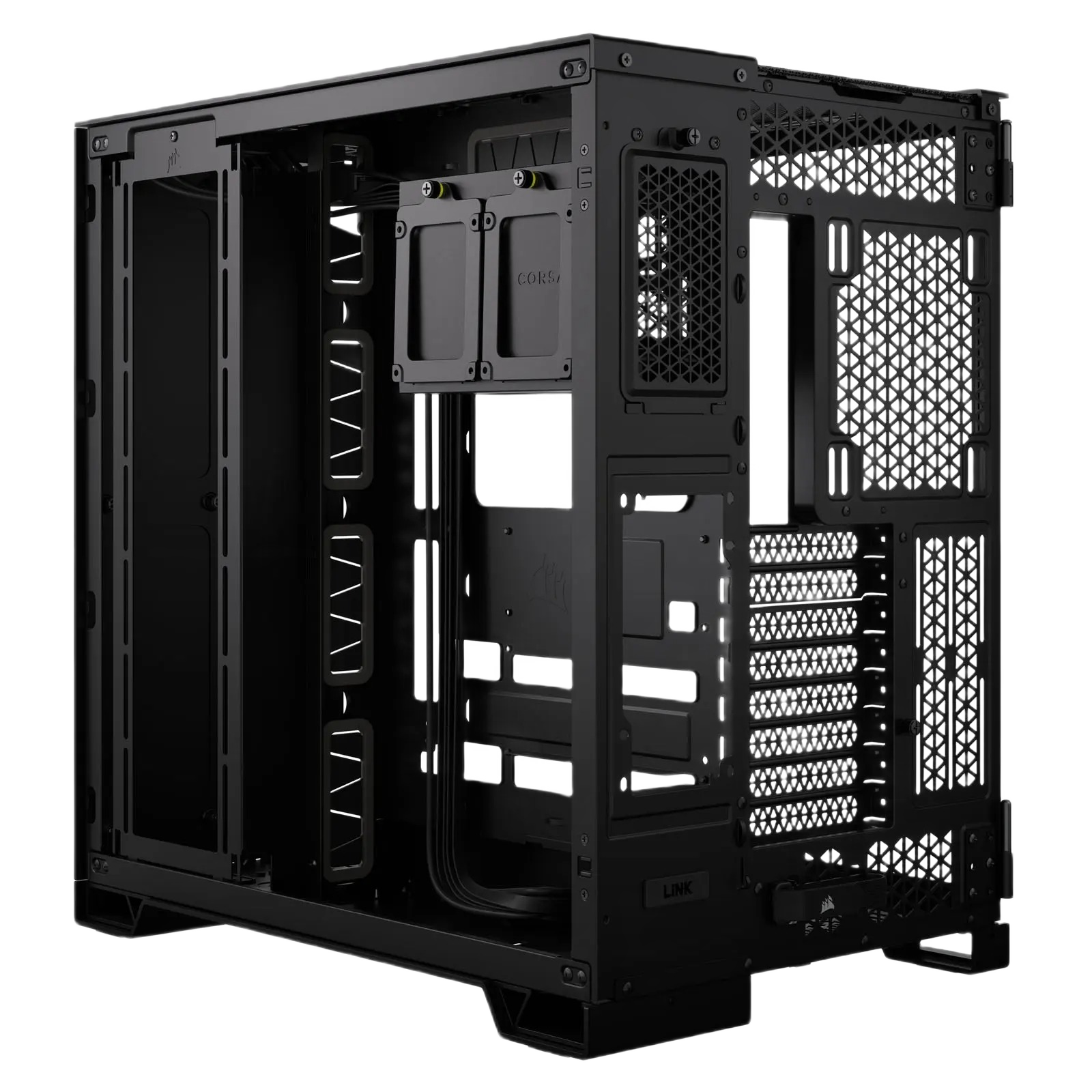 Corsair 6500X Mid-Tower Dual Chamber ATX Case - Black - Image 4