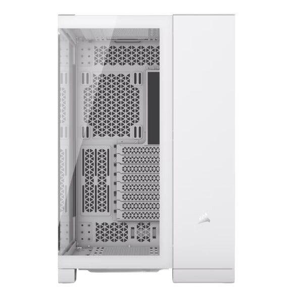 Corsair 6500X AIRFLOW Mid-Tower Dual Chamber PC Case – White - Image 4