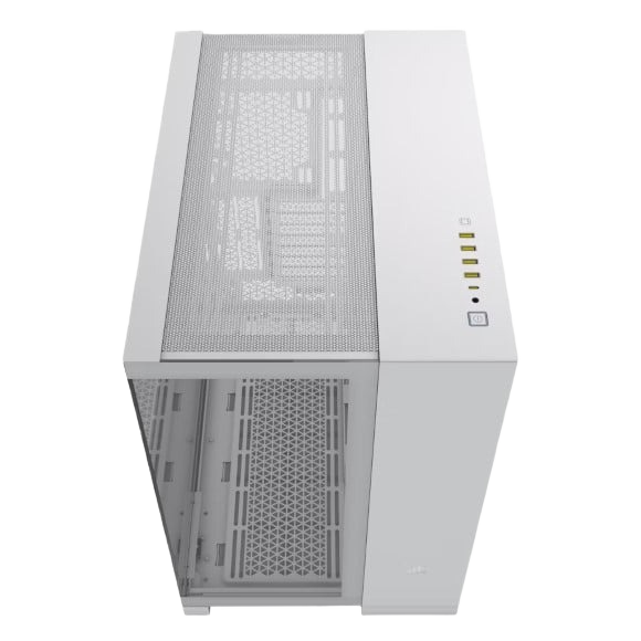 Corsair 6500X AIRFLOW Mid-Tower Dual Chamber PC Case – White - Image 3