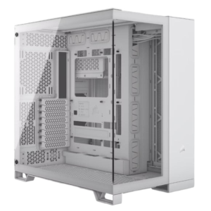 Corsair 6500X AIRFLOW Mid-Tower Dual Chamber PC Case – White