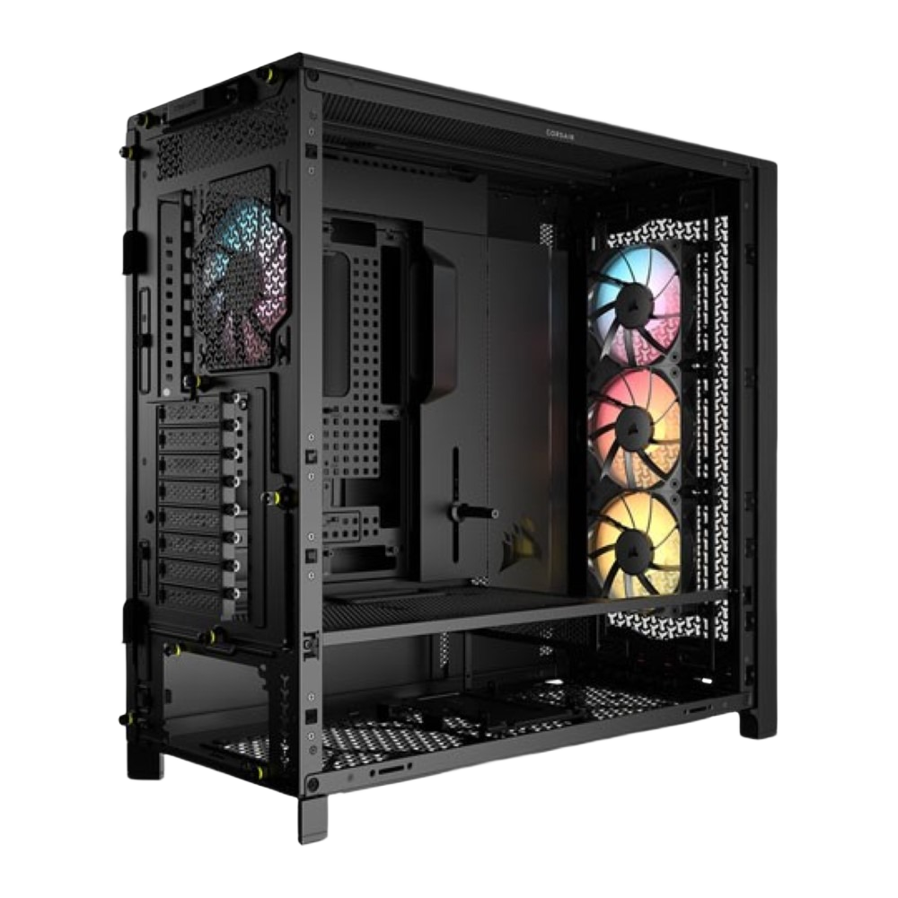 Corsair FRAME 5000D RS ARGB High-Airflow Mid-Tower ATX PC Case – Black - Image 2