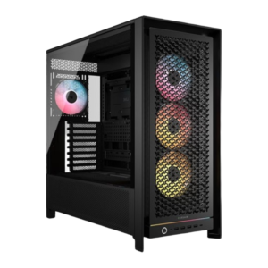 Corsair FRAME 5000D RS ARGB High-Airflow Mid-Tower ATX PC Case – Black