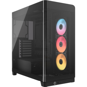 Corsair Frame 4500X RS-R ARGB Panoramic Glass Mid-Tower PC Case – Black