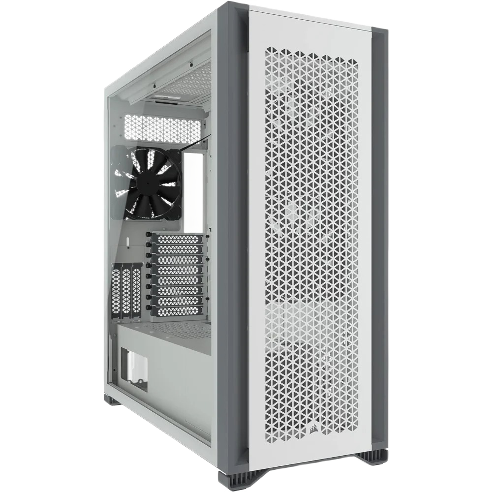 Corsair 7000D Airflow Full-Tower ATX PC Case – White