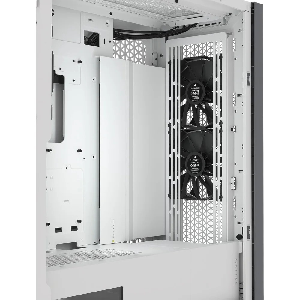 Corsair 7000D Airflow Full-Tower ATX PC Case – White - Image 2
