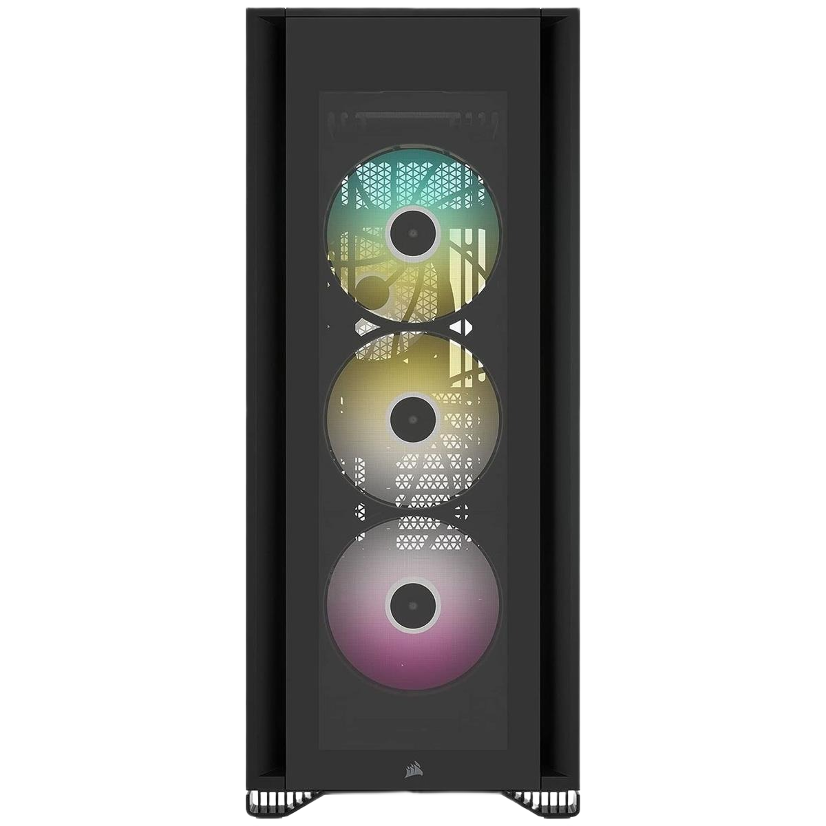 Corsair iCUE 7000X RGB Tempered Glass Full-Tower ATX Case - Black - Image 4