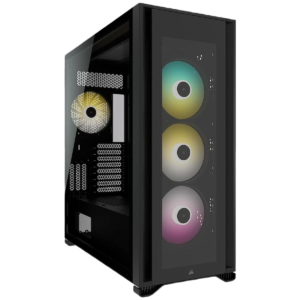 Corsair iCUE 7000X RGB Tempered Glass Full-Tower ATX Case - Black