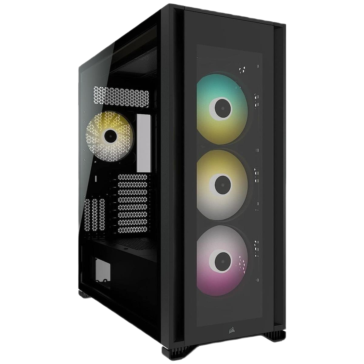 Corsair iCUE 7000X RGB Tempered Glass Full-Tower ATX Case - Black