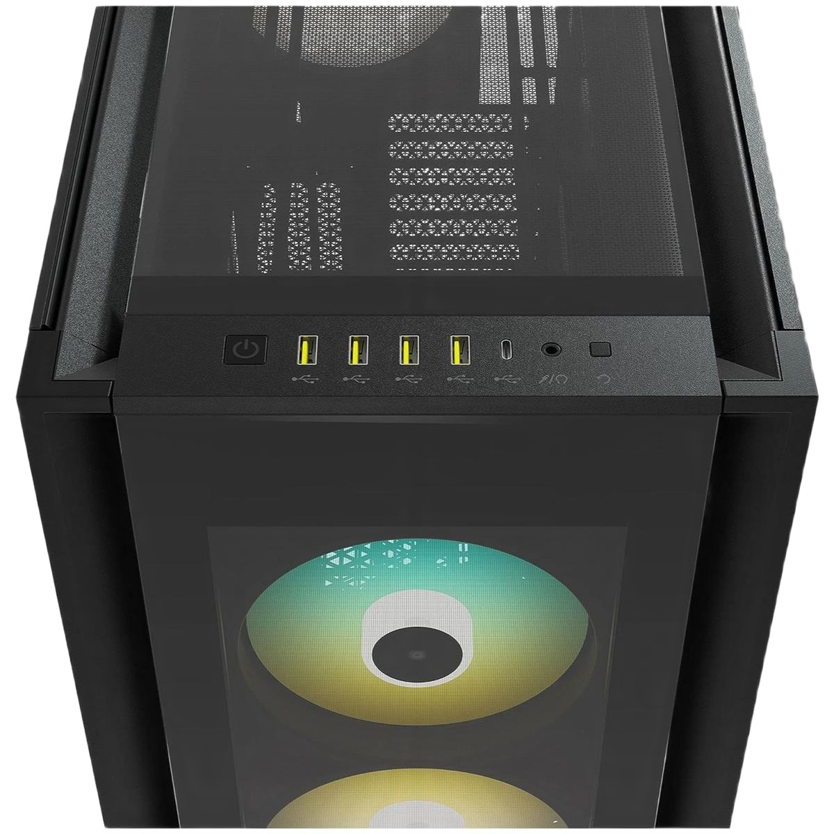 Corsair iCUE 7000X RGB Tempered Glass Full-Tower ATX Case - Black - Image 2