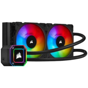 Corsair iCUE H100i Elite Capellix Liquid CPU Cooler - Black