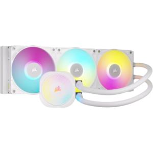 Corsair iCUE Link Titan 360 RX RGB Liquid CPU Cooler, 360mm AIO, 3x RX120 RGB Fans Included, Fits Intel LGA 1851/1700