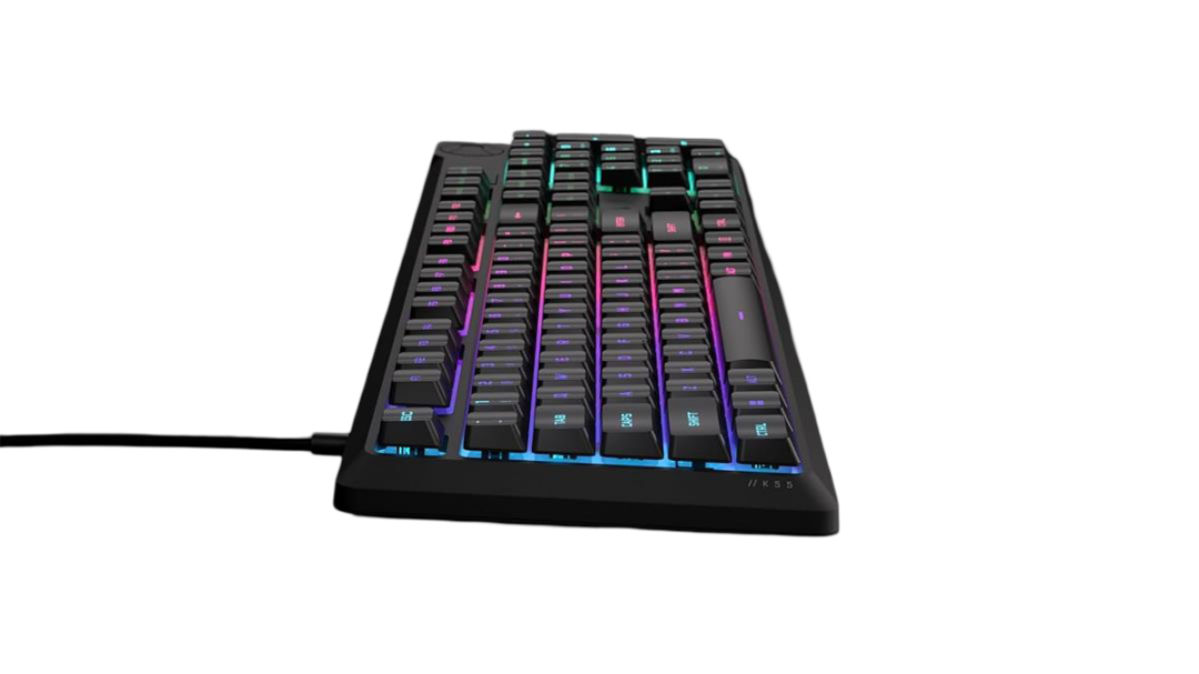 Corsair K55 Core RGB Gaming Keyboard - Black - Image 3