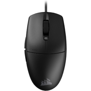 Corsair M55 Wired Lightweight FPS Gaming Mouse – 16,000 DPI, Six Programmable Buttons, Textured Side Grips – Black