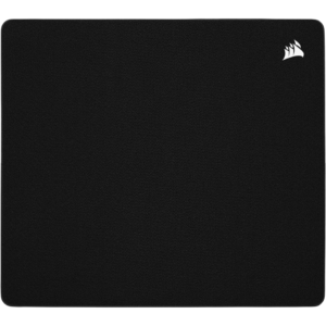 Corsair MM500 v2 Hybrid Cloth Gaming Large Mouse Pad: 45cm x 40cm, Spill-Proof Coating, Anti-Fray Stitched Edges, Non-Slip Rubber Base – Black
