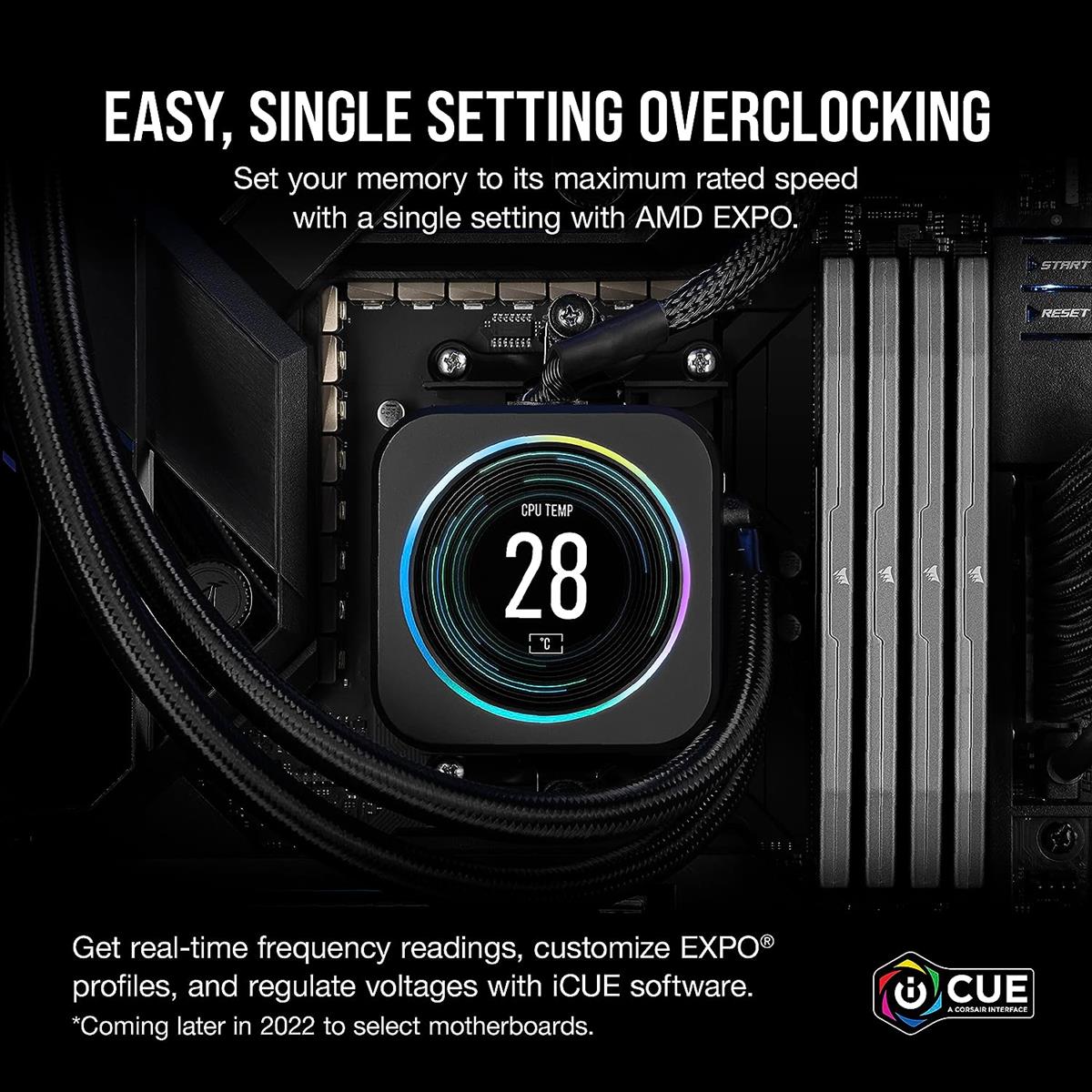 Corsair Vengeance 32GB (2x16GB) 6000MHz C36 DDR5 DRAM AMD EXPO & Intel XMP Memory Kit - Black - Image 4