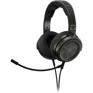 Corsair Virtuoso PRO Wired Open Back Gaming Headset, Detachable Uni-Directional Microphone, 50mm Graphene Drivers, 20Hz-40 kHz Frequency Response - Carbon